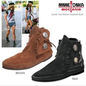 two button softsole boot